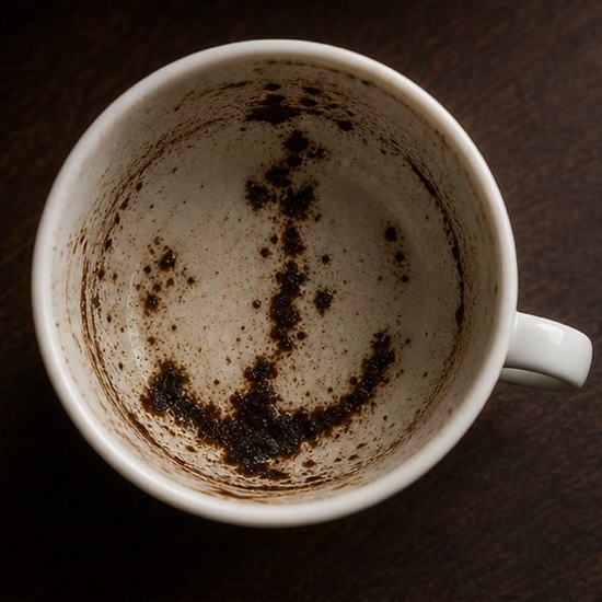 ANCHOR coffee grounds symbol photo variation 1