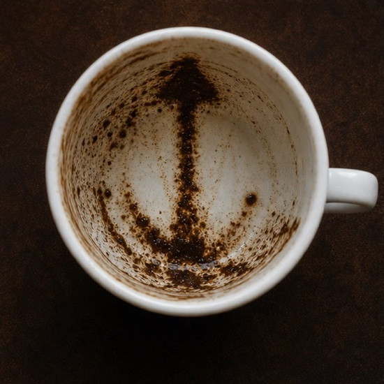 ARROW coffee grounds symbol photo variation 2