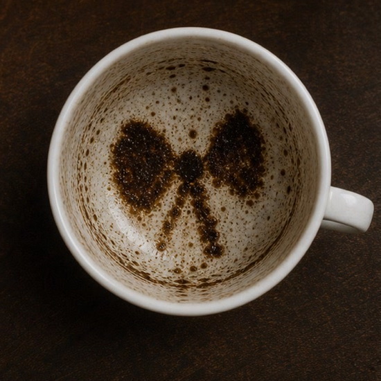 BOW coffee cup symbol photo and tasseography meaning