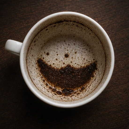 BOWL coffee cup symbol photo and tasseography meaning