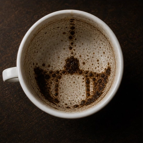 BRIDGE coffee grounds symbol photo variation 2