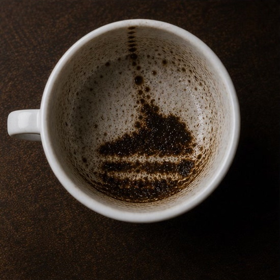 CAKE coffee grounds symbol photo variation 2