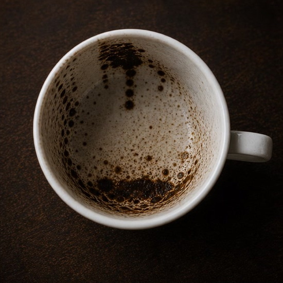 CAR coffee grounds symbol photo variation 1
