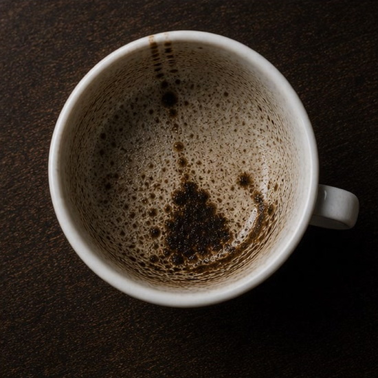 CAT coffee grounds symbol photo variation 3