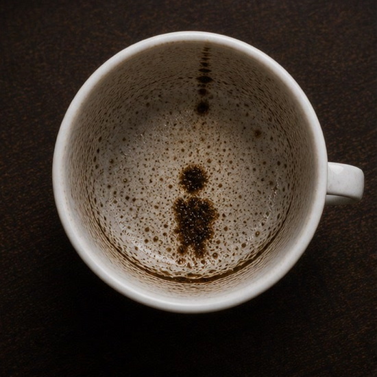 CHILD coffee cup symbol photo and tasseography meaning