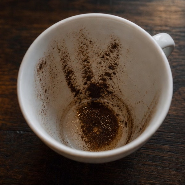 COMB coffee grounds symbol photo variation 1