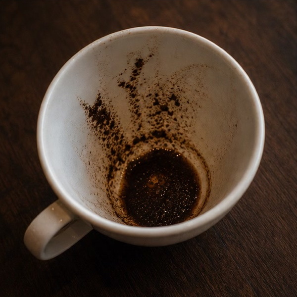 COW coffee grounds symbol photo variation 2