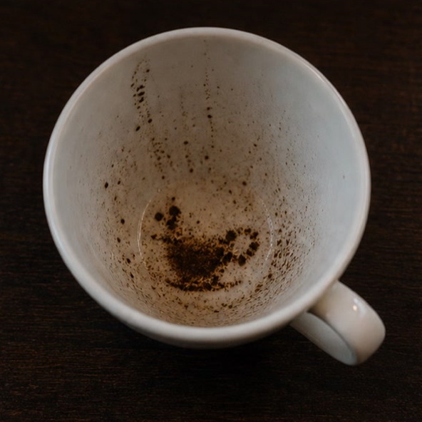 CUP coffee grounds symbol photo variation 2