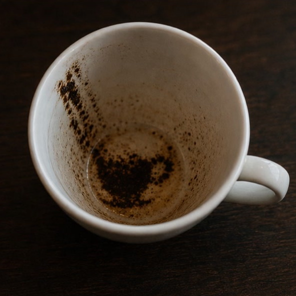 CUP coffee grounds symbol photo variation 3