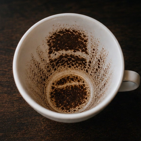 CUSHIONS OR PILLOWS coffee cup symbol photo and tasseography meaning