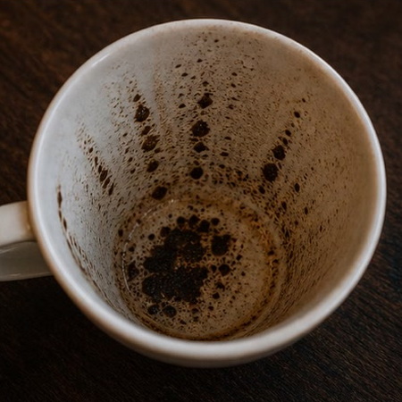 FAN coffee grounds symbol photo variation 2