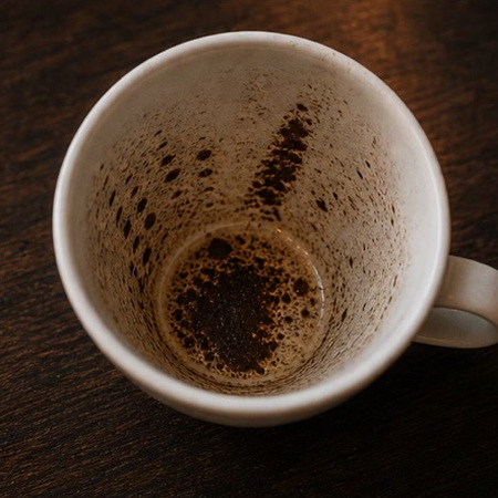 FINGER coffee grounds symbol photo variation 3