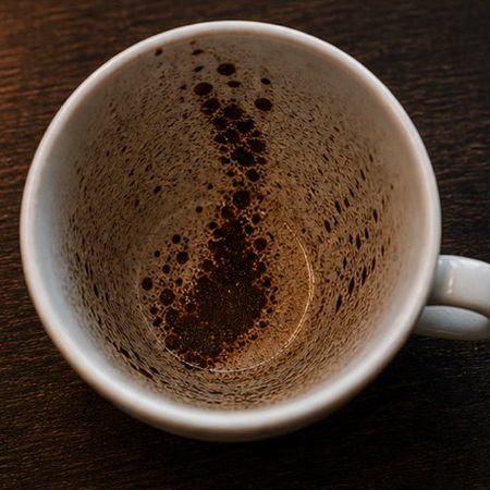 FOOT coffee grounds symbol photo variation 3
