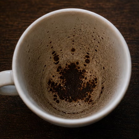 FROG coffee grounds symbol photo variation 2