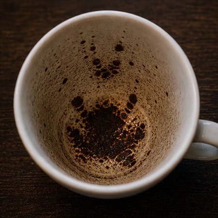 FROG coffee grounds symbol photo variation 3