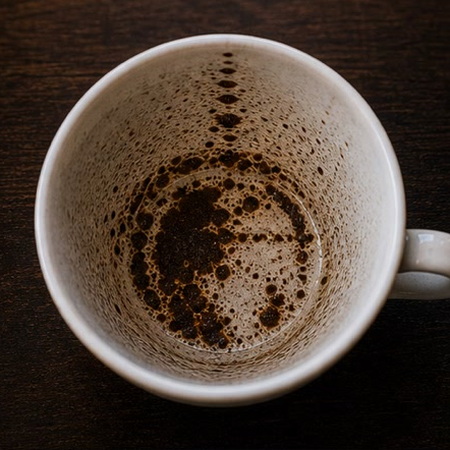 GLOBE coffee grounds symbol photo variation 1