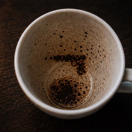 GUN coffee grounds symbol photo variation 3