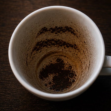 HILLS coffee grounds symbol photo variation 1