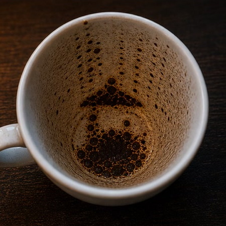 HOUSE coffee grounds symbol photo variation 2