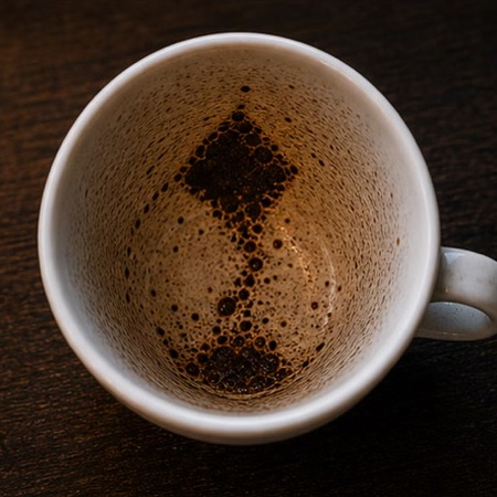 KITE coffee grounds symbol photo variation 3