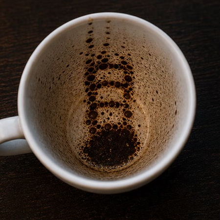 LADDER coffee grounds symbol photo variation 2