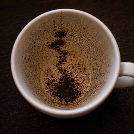 LIGHTENING coffee grounds symbol photo variation 1