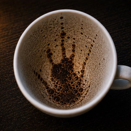 OCTOPUS coffee grounds symbol photo variation 3