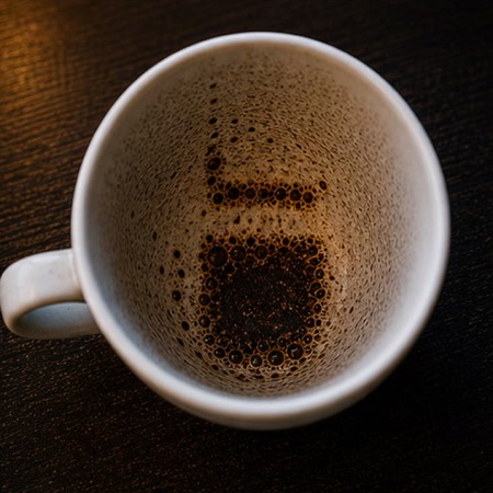 RECTANGLE OR SQUARE coffee grounds symbol photo variation 2