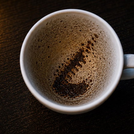 SAW coffee grounds symbol photo variation 1