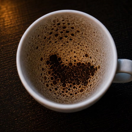 SHEEP coffee grounds symbol photo variation 1