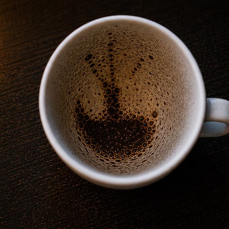 SHIP coffee grounds symbol photo variation 3