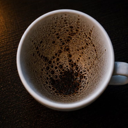 SPIDER WEB coffee grounds symbol photo variation 3