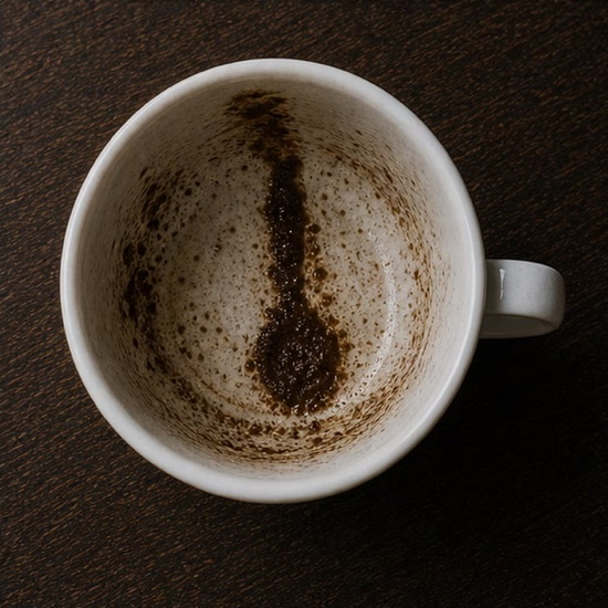 SPOON coffee grounds symbol photo variation 3