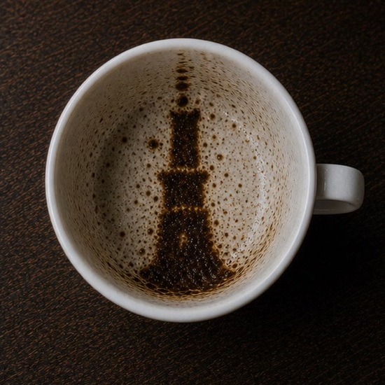 TOWER coffee grounds symbol photo variation 1