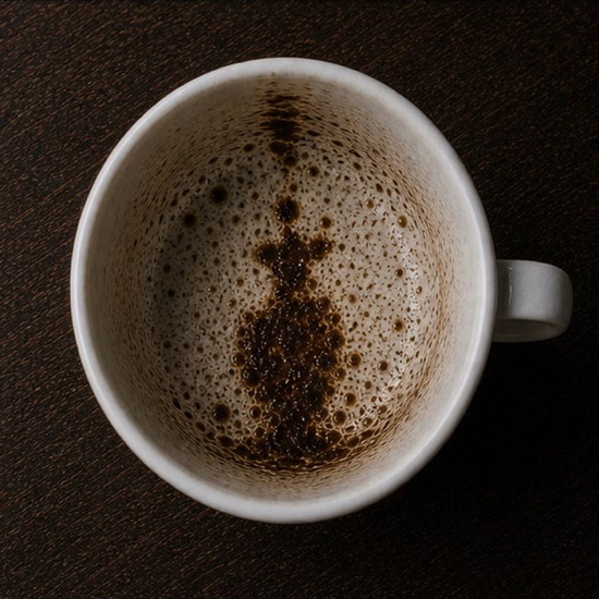 URN coffee grounds symbol photo variation 2