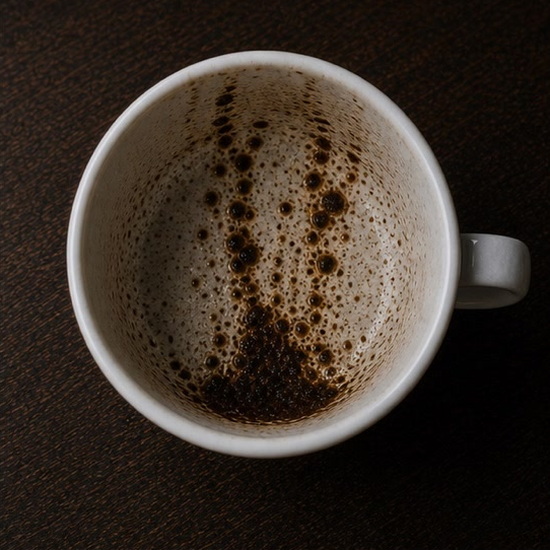 WATERFALL coffee grounds symbol photo variation 1